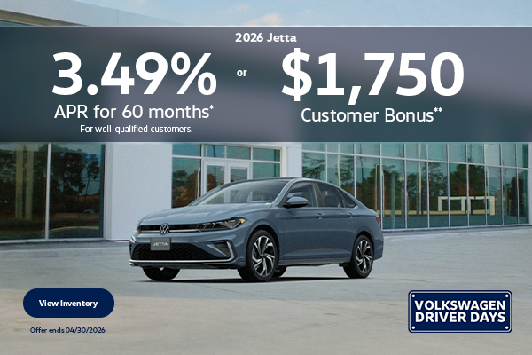 2026 Jetta Inventory